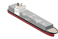 3D_Containerschiff